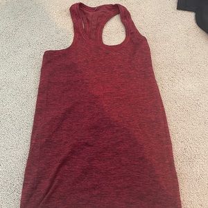 Racerback tank top